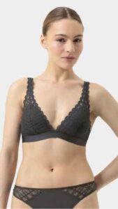 Mey Poetry Temptation Triangel BH & Slip | Thunder Grey