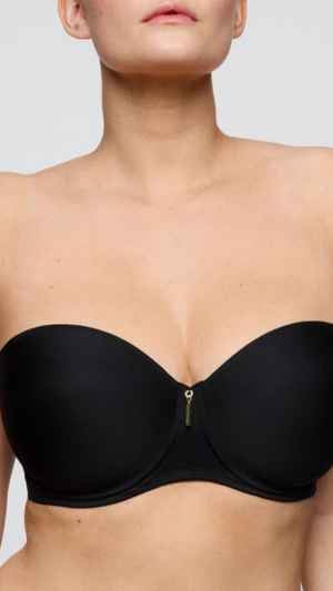 PrimaDonna Twist Twixie voorgevormde strapless bh in de winkel bij Lingerie La Luna te Waarschoot / Lievegem
