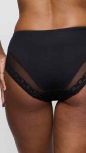 Zwarte PrimaDonna Twist Twixie tailleslip te passen bij lingeriespeciaalzaak La Luna in Waarschoot Lievegem.
